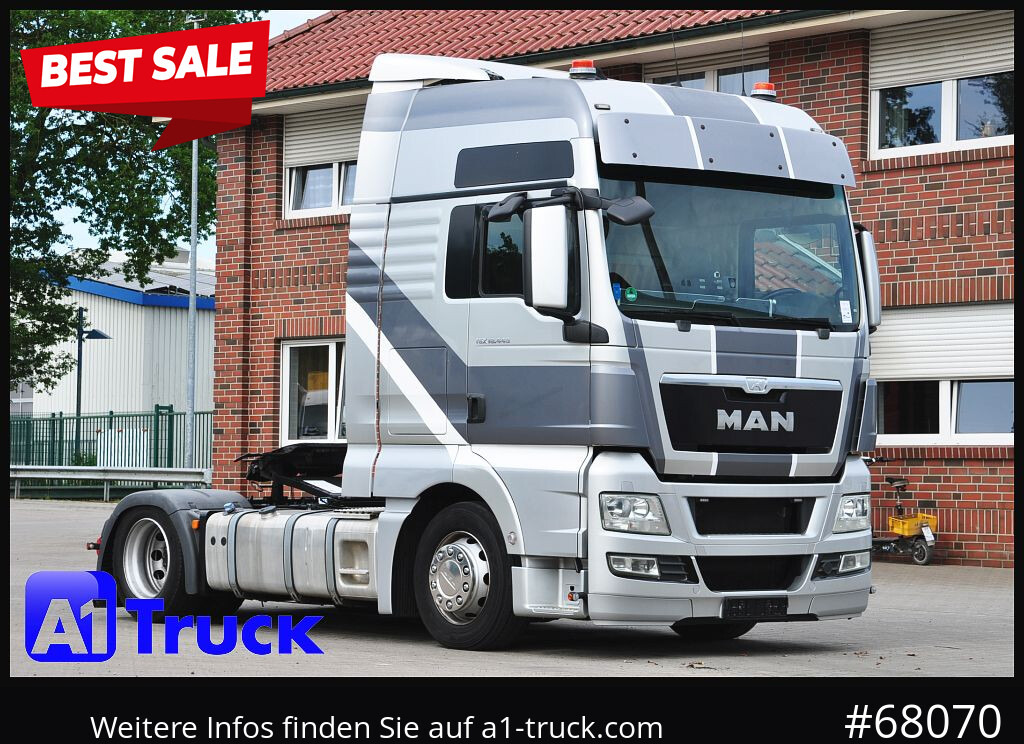 MAN TGX 18.440, Überführer, Terberg Kamag, 2x AHK, verstellbare Sattelplatte, - יחידת טרקטור: תמונה 1 MAN TGX 18.440, Überführer, Terberg Kamag, 2x AHK, verstellbare Sattelplatte, - יחידת טרקטור: תמונה 1