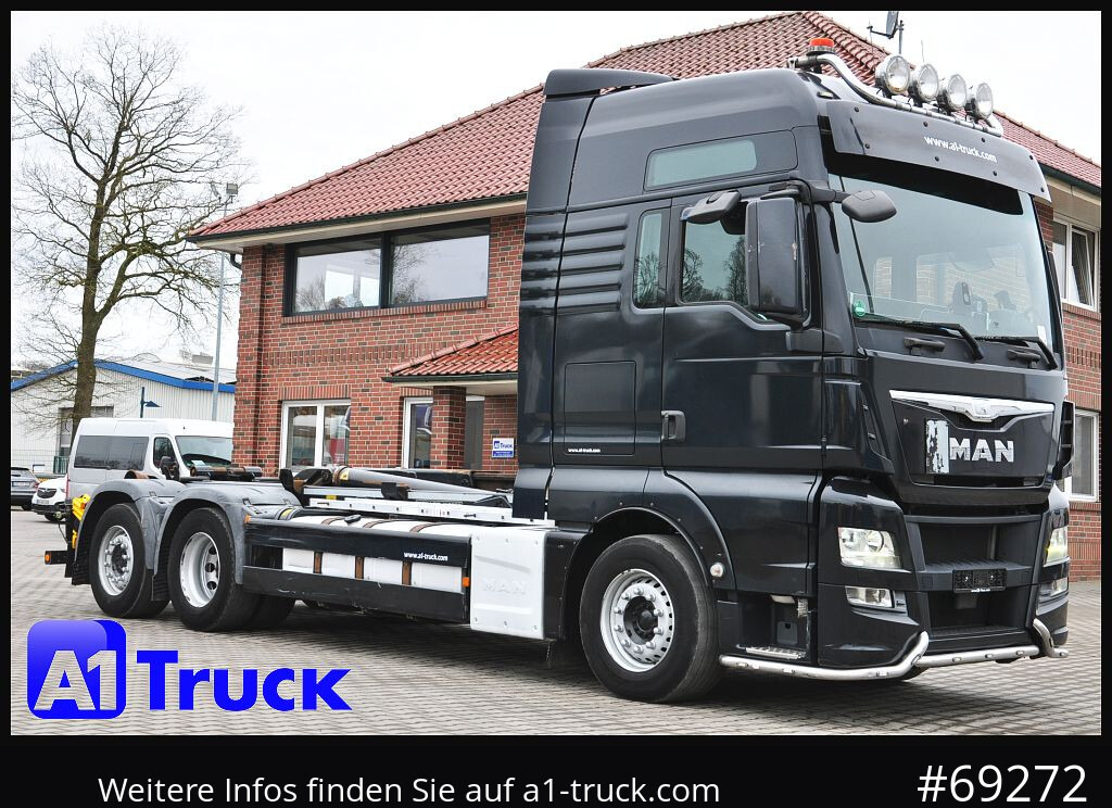 MAN TGX 26.480 LL ,XXL Meiller Funk Navi ACC - משאית הרמת וו: תמונה 1 MAN TGX 26.480 LL ,XXL Meiller Funk Navi ACC - משאית הרמת וו: תמונה 1