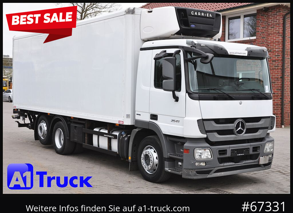 MERCEDES-BENZ Actros 2541 2544 Carrier 950 Bär LBW 2t. - משאית קירור: תמונה 1 MERCEDES-BENZ Actros 2541 2544 Carrier 950 Bär LBW 2t. - משאית קירור: תמונה 1