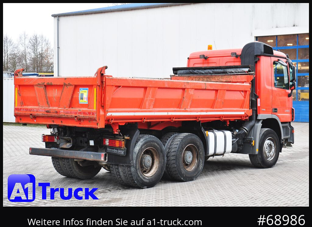 מזהיר MERCEDES-BENZ Actros 2655 ,V8, 6x4  Meiller Klima , EPS: תמונה 8
