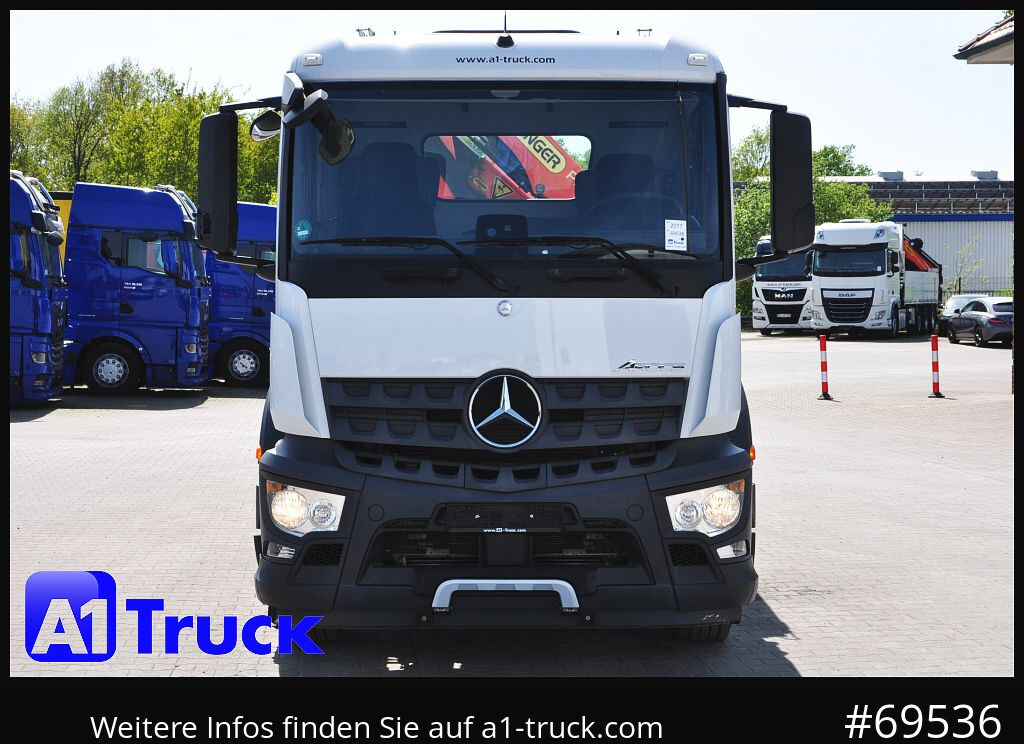 משאית מנוף MERCEDES-BENZ Arocs 1830, Kipper + Kran,Palfinger, Funk,: תמונה 14