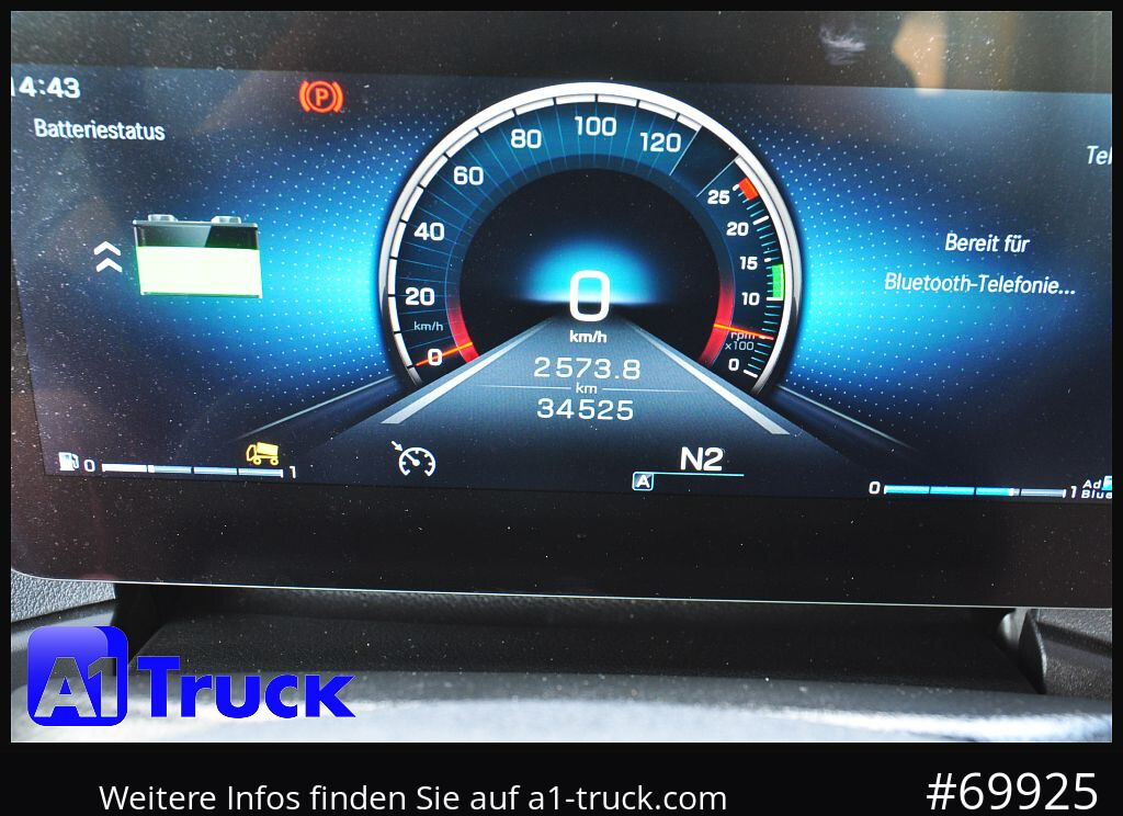 MERCEDES-BENZ Arocs 1840, Kipper + Kran,Funk Navi, - משאית מנוף, מזהיר: תמונה 5 MERCEDES-BENZ Arocs 1840, Kipper + Kran,Funk Navi, - משאית מנוף, מזהיר: תמונה 5