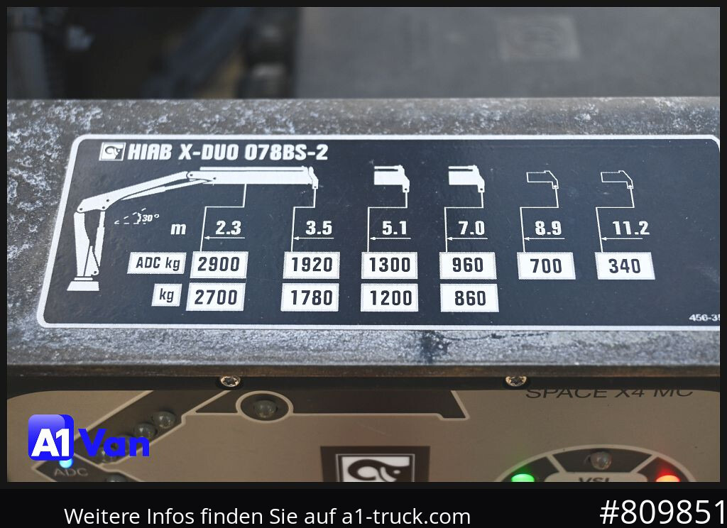 MERCEDES-BENZ Atego 816 Kipper Kran, Hiab, AHK, Klima - כלי רכב מסחרי מזהיר: תמונה 4 MERCEDES-BENZ Atego 816 Kipper Kran, Hiab, AHK, Klima - כלי רכב מסחרי מזהיר: תמונה 4