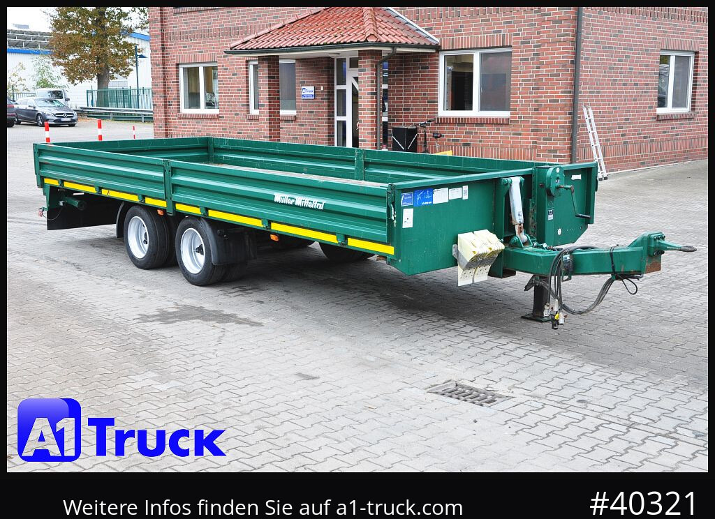 MUELLER-MITTELTAL ETU-TA 13.5 Tandem, Twistlock, Container - קרון נגרר עם מטען נמוך: תמונה 1 MUELLER-MITTELTAL ETU-TA 13.5 Tandem, Twistlock, Container - קרון נגרר עם מטען נמוך: תמונה 1
