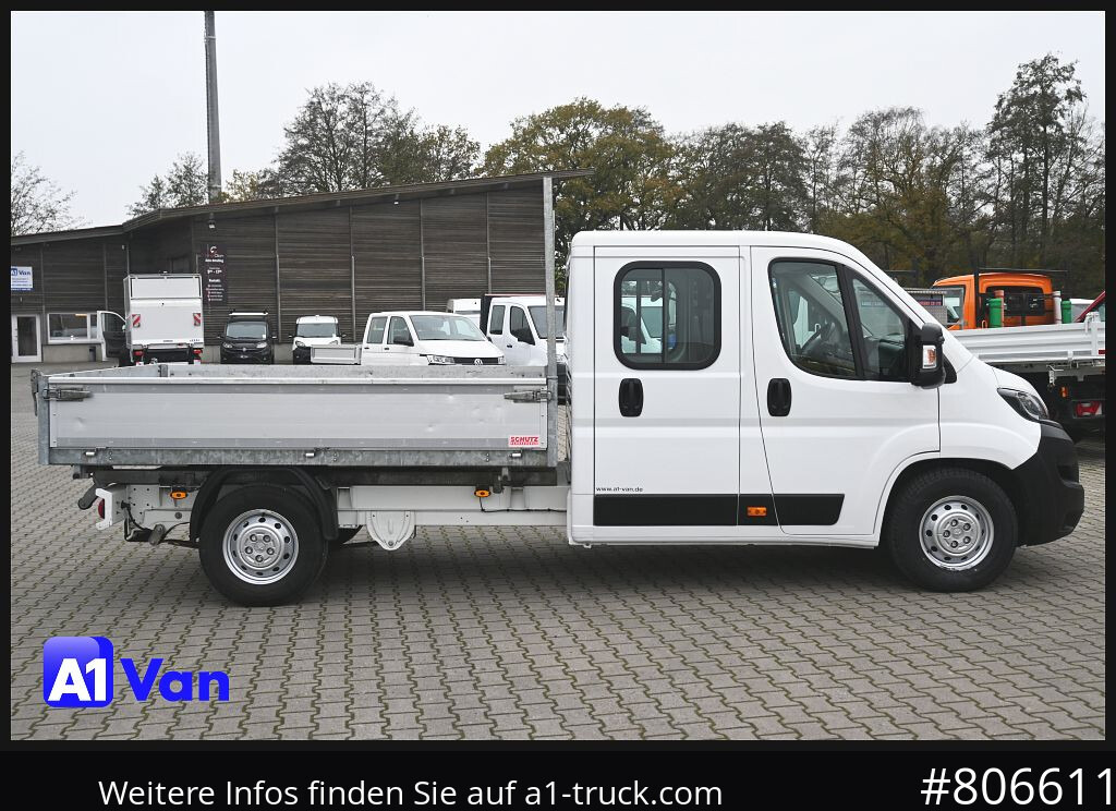 משאית PEUGEOT Boxer Doka Kipper, AHK, Klima, Standheizung: תמונה 7
