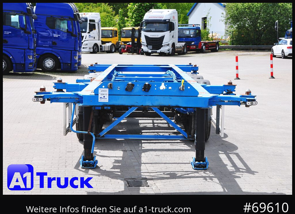 ROHR ADR, Alufelgen, 20- 30 Fuss Container - סמיטריילר מוביל מכולות/ החלפת גוף: תמונה 2 ROHR ADR, Alufelgen, 20- 30 Fuss Container - סמיטריילר מוביל מכולות/ החלפת גוף: תמונה 2