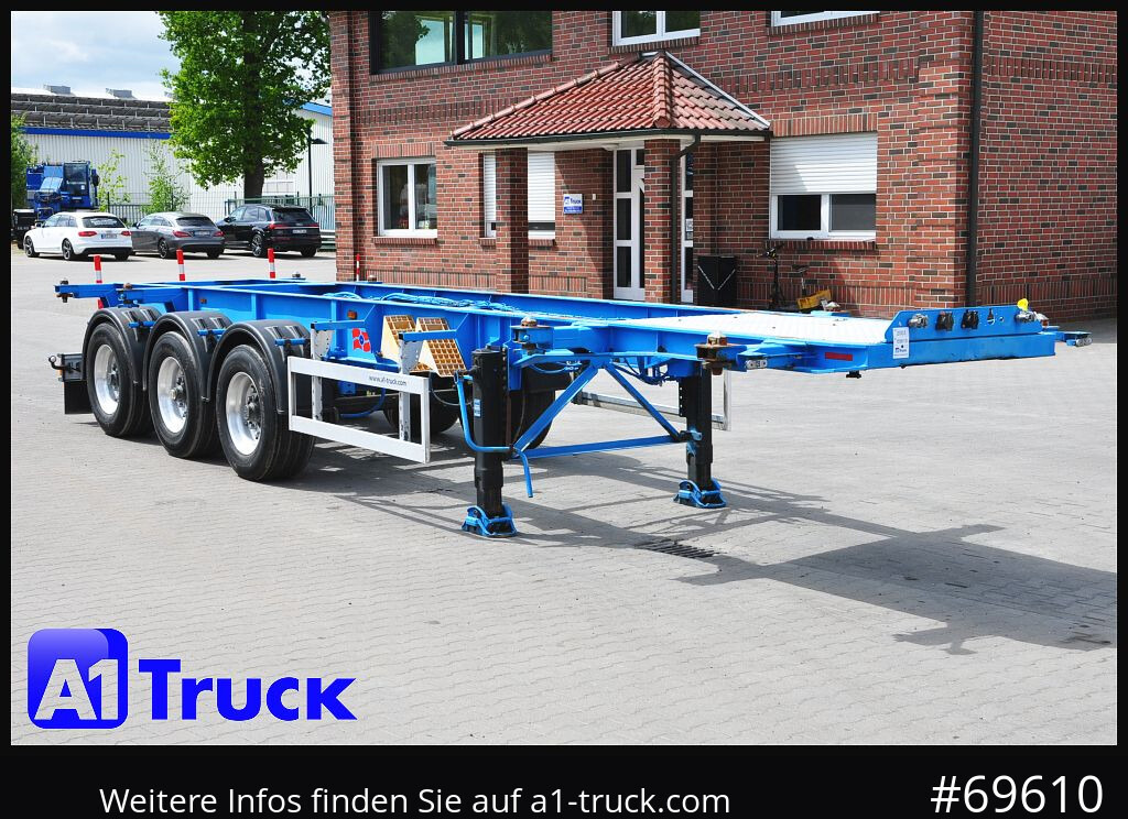 ROHR ADR, Alufelgen, 20- 30 Fuss Container - סמיטריילר מוביל מכולות/ החלפת גוף: תמונה 1 ROHR ADR, Alufelgen, 20- 30 Fuss Container - סמיטריילר מוביל מכולות/ החלפת גוף: תמונה 1