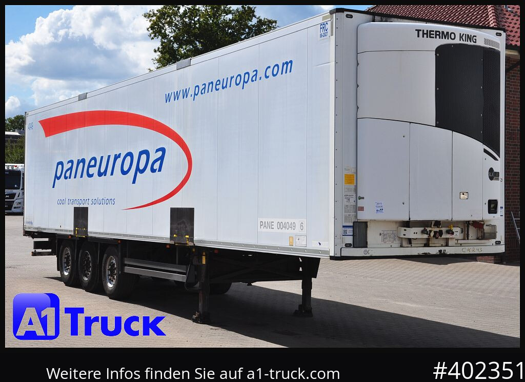 SCHMITZ Rohrbahnen Fleisch, Meat, 4079 Stunden, TK SLX 400 - סמיטריילר עם קירור: תמונה 1 SCHMITZ Rohrbahnen Fleisch, Meat, 4079 Stunden, TK SLX 400 - סמיטריילר עם קירור: תמונה 1