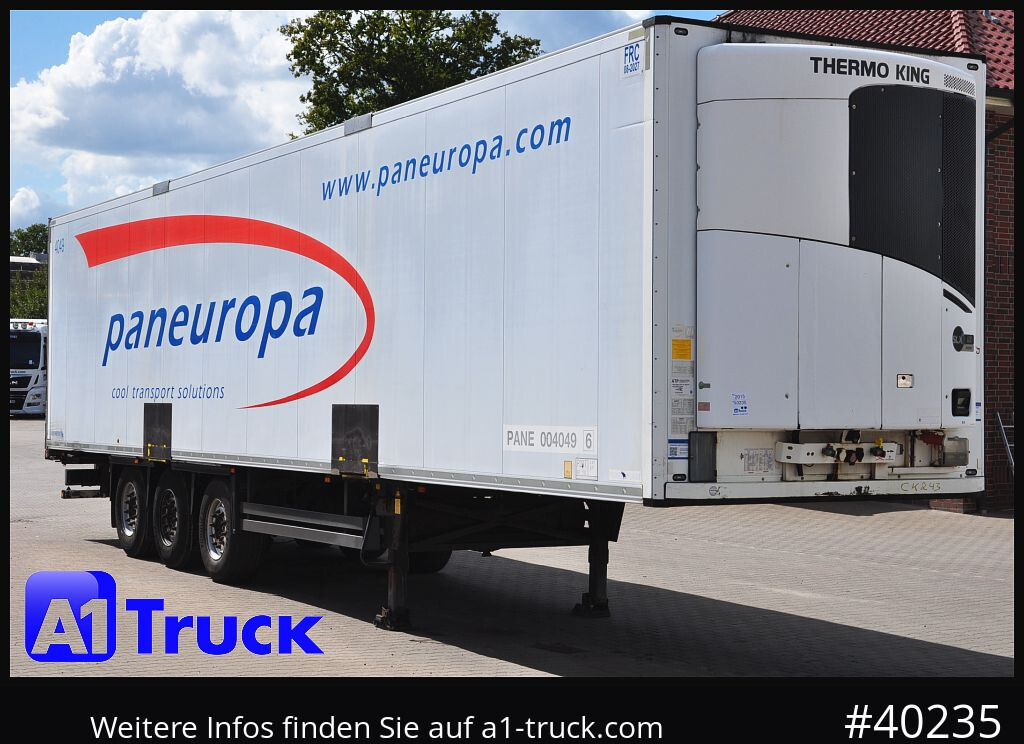 SCHMITZ Rohrbahnen Fleisch, Meat, 4079 Stunden, TK SLX 400 - סמיטריילר עם קירור: תמונה 1 SCHMITZ Rohrbahnen Fleisch, Meat, 4079 Stunden, TK SLX 400 - סמיטריילר עם קירור: תמונה 1