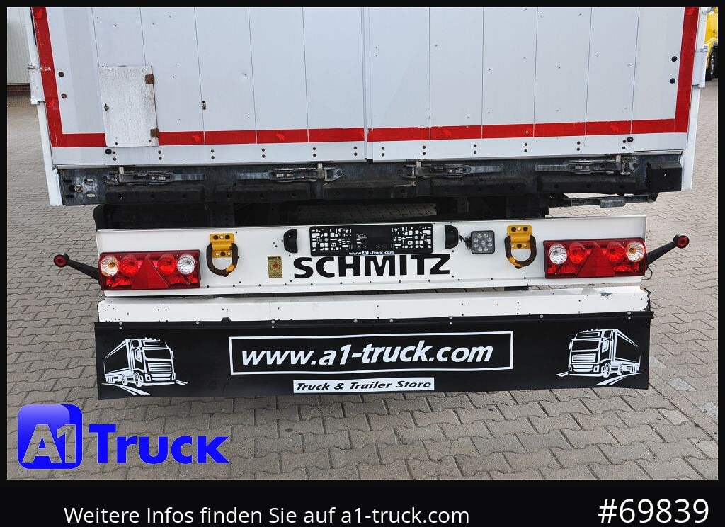 SCHMITZ SCB S3B Koffer, Trockenfracht, verzonkt, - סמיטריילר בתיבה סגורה: תמונה 2 SCHMITZ SCB S3B Koffer, Trockenfracht, verzonkt, - סמיטריילר בתיבה סגורה: תמונה 2