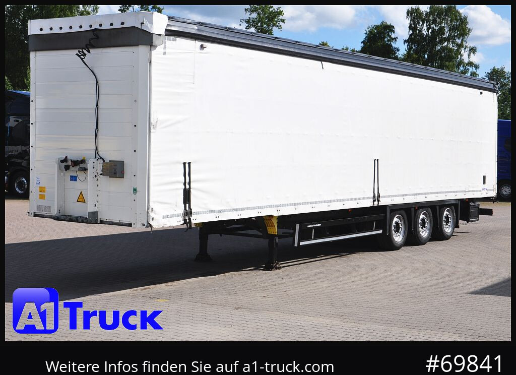 סמיטריילר עם וילונות צד SCHMITZ SCS 24, Mega,Speed Curtain, Staplerhalterung 2900mm: תמונה 13