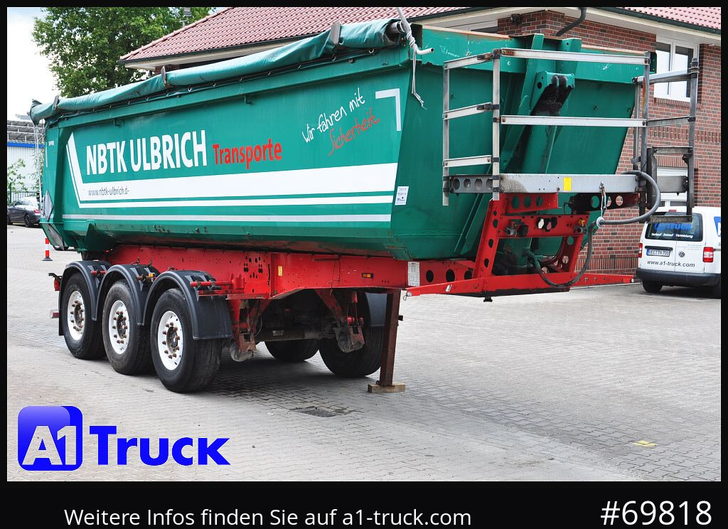 SCHMITZ SKI 24 7.2 Stahl, 28m³, Liftachse, - סמיטריילר עם מזהיר: תמונה 1 SCHMITZ SKI 24 7.2 Stahl, 28m³, Liftachse, - סמיטריילר עם מזהיר: תמונה 1