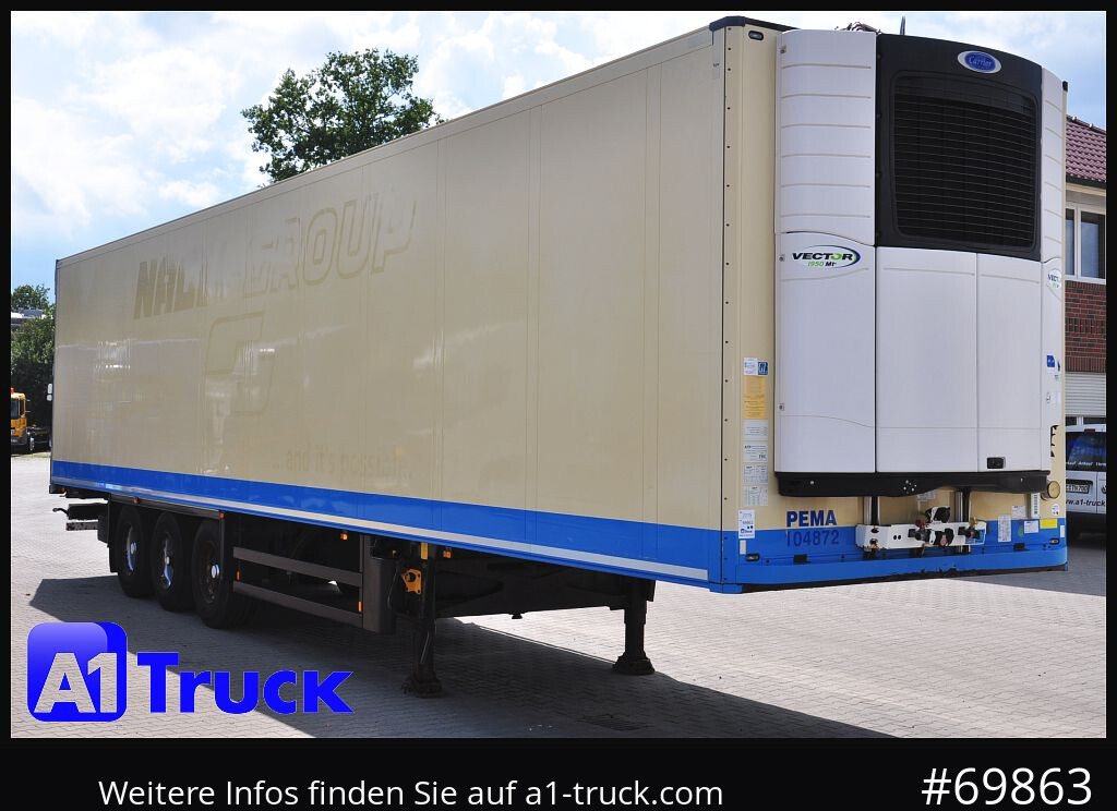 SCHMITZ SKO FP60, Carrier 1950 Mt. Doppelstock Lift, - סמיטריילר עם קירור: תמונה 1 SCHMITZ SKO FP60, Carrier 1950 Mt. Doppelstock Lift, - סמיטריילר עם קירור: תמונה 1