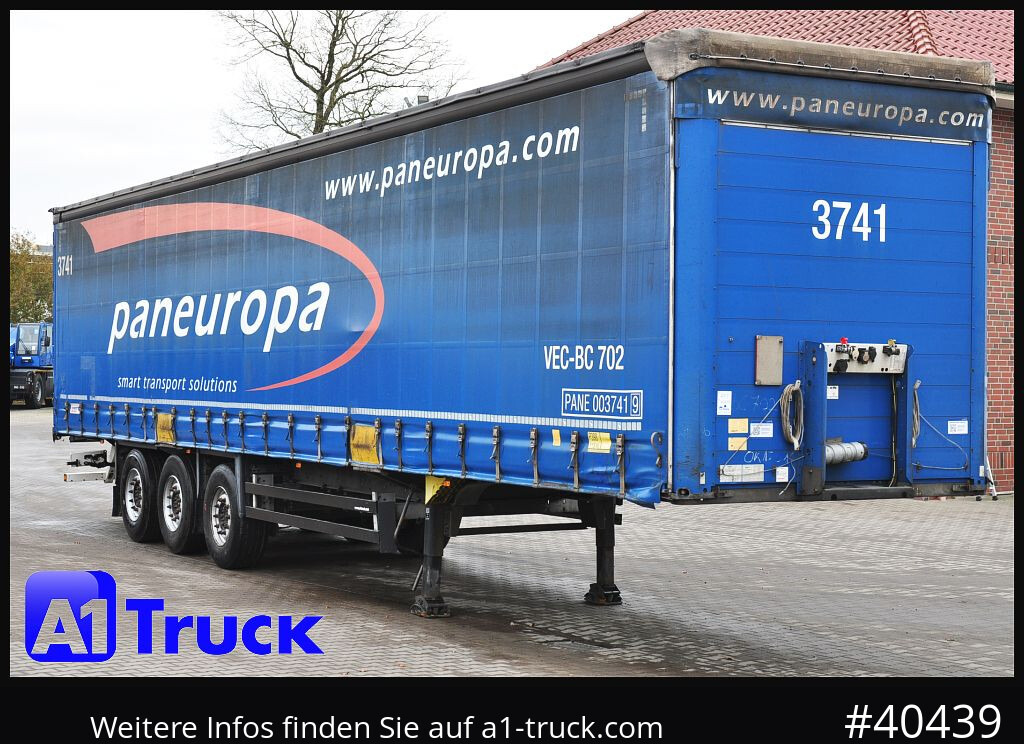 SCHMITZ Tautliner, Code XL, Bahn, verzinkt - סמיטריילר עם וילונות צד: תמונה 1 SCHMITZ Tautliner, Code XL, Bahn, verzinkt - סמיטריילר עם וילונות צד: תמונה 1