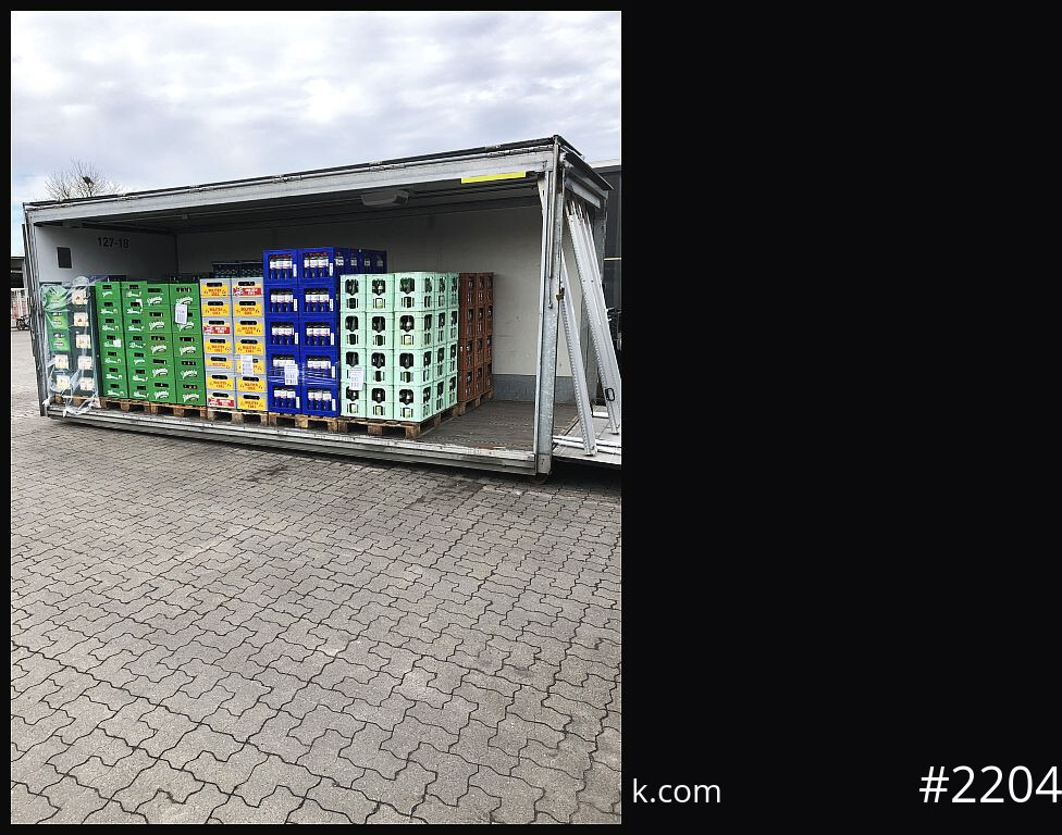 SCHROEDER,WIESMOOR Abrollcontainer, Getränkeaufbau Wingliner, mehrmals vorhanden - משאית: תמונה 4 SCHROEDER,WIESMOOR Abrollcontainer, Getränkeaufbau Wingliner, mehrmals vorhanden - משאית: תמונה 4