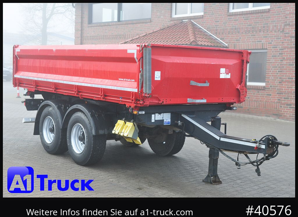 SCHWARZMUELLER 3 Seitenkipper-Tandem, 11m³, M-Serie - קרון נגרר עם מזהיר: תמונה 1 SCHWARZMUELLER 3 Seitenkipper-Tandem, 11m³, M-Serie - קרון נגרר עם מזהיר: תמונה 1