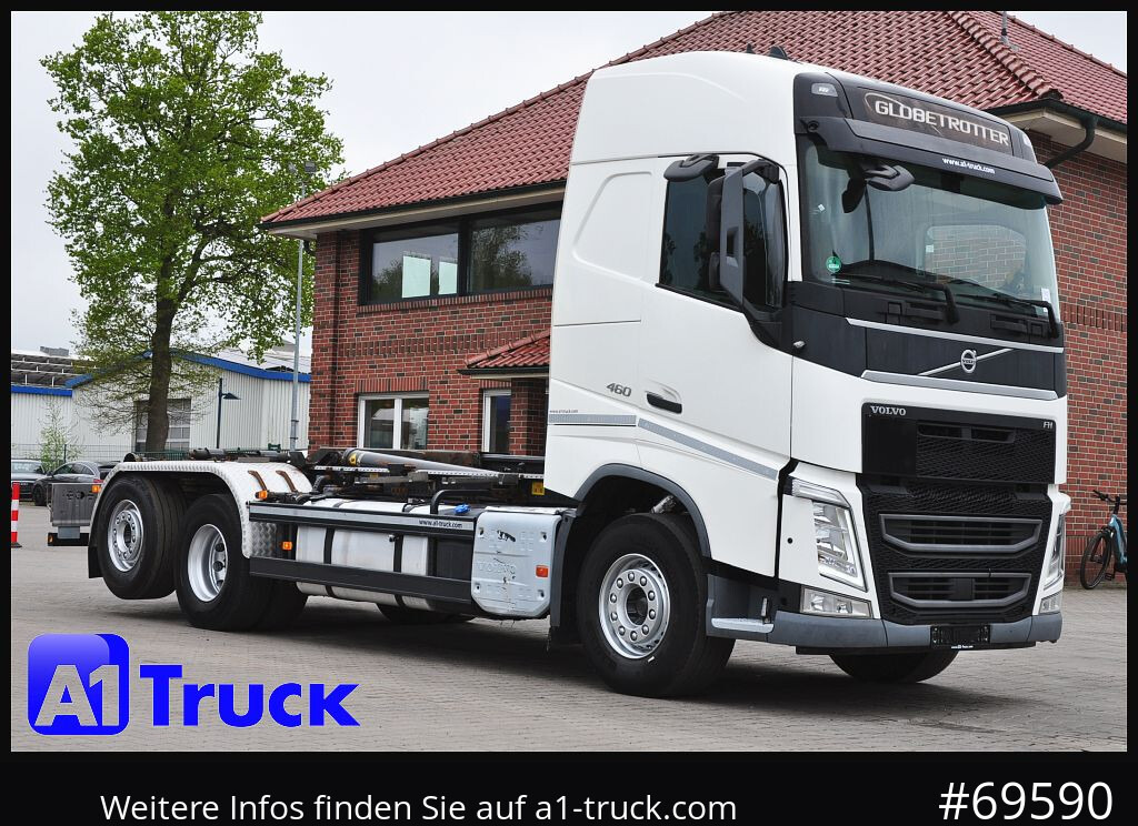 VOLVO FH 460, Meiller RS21.70 Funk Lenkachse Standklima, - משאית הרמת וו: תמונה 1 VOLVO FH 460, Meiller RS21.70 Funk Lenkachse Standklima, - משאית הרמת וו: תמונה 1