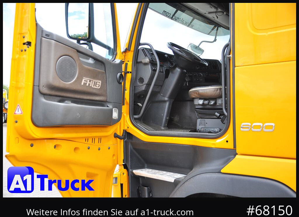 VOLVO FH16, 600, 6x4, Schwerlast,120t.Standklima, Hydraulik, - יחידת טרקטור: תמונה 4 VOLVO FH16, 600, 6x4, Schwerlast,120t.Standklima, Hydraulik, - יחידת טרקטור: תמונה 4