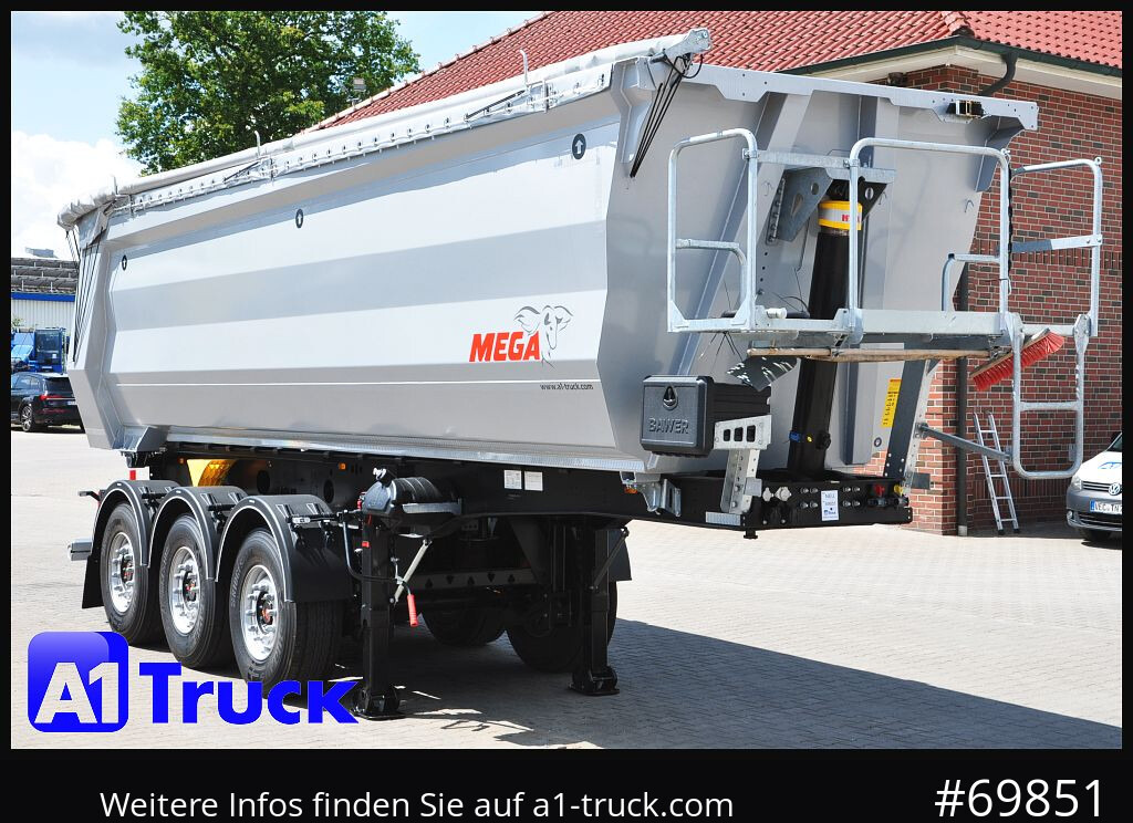 WIELTON Mega 28m³ Lift Stahl SAF Hardox - סמיטריילר עם מזהיר: תמונה 1 WIELTON Mega 28m³ Lift Stahl SAF Hardox - סמיטריילר עם מזהיר: תמונה 1