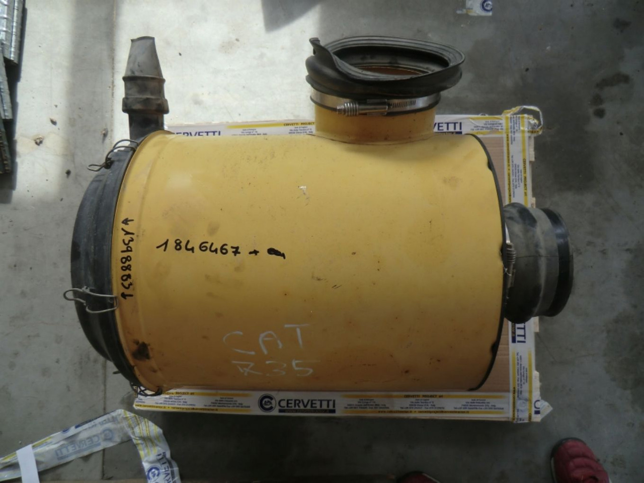 Caterpillar 735 Contenitore del filtro dell aria completo - מסנן אוויר עבור מכונת בנייה: תמונה 5 Caterpillar 735 Contenitore del filtro dell aria completo - מסנן אוויר עבור מכונת בנייה: תמונה 5