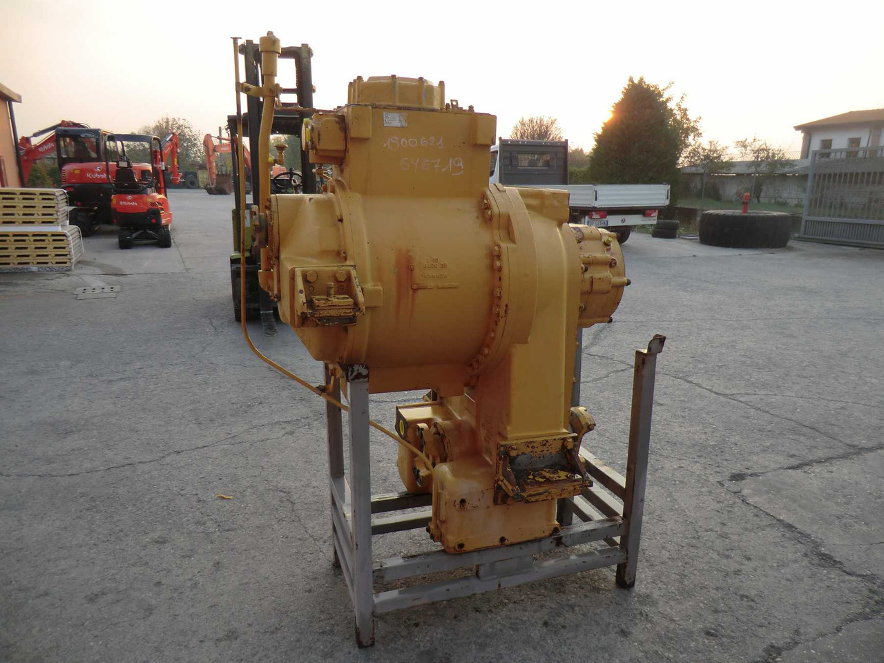 תיבת הילוכים עבור מכונת בנייה Caterpillar 988B trasmissione matricola 1JE00271.: תמונה 6