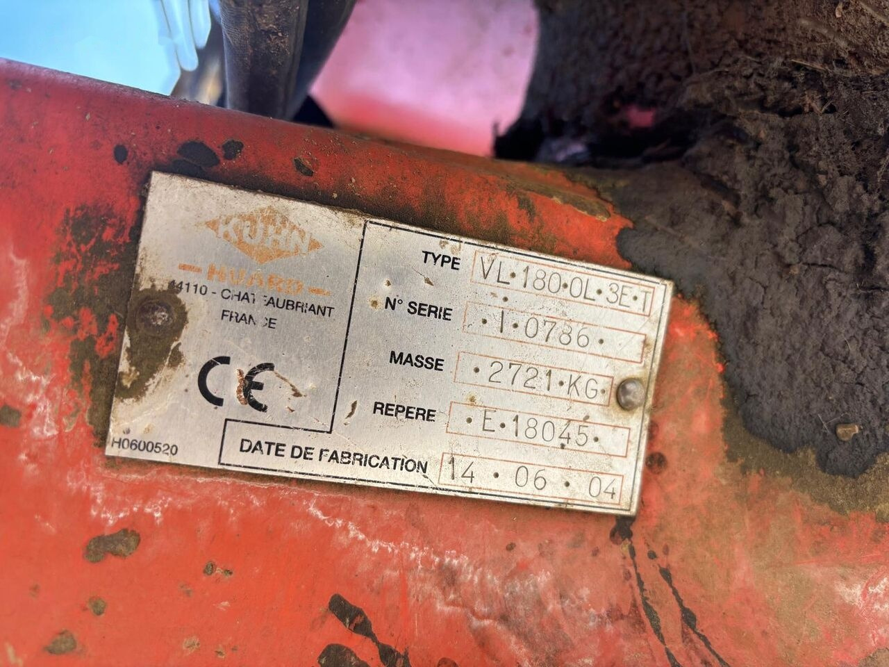 Kuhn VARI LEGEND 180 OL 3E T - מחרשה: תמונה 4 Kuhn VARI LEGEND 180 OL 3E T - מחרשה: תמונה 4