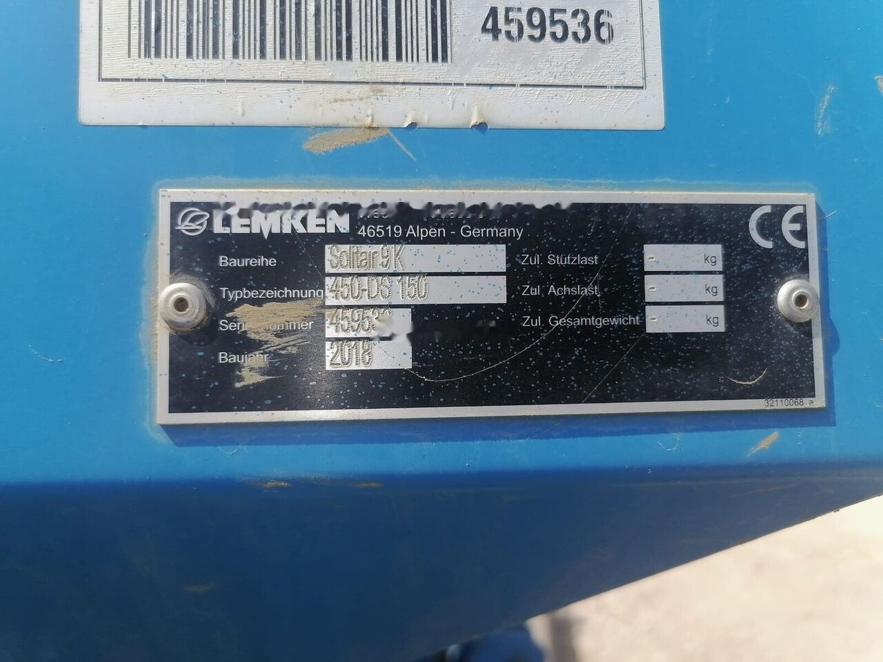 Lemken SOLITAIR 9K - מקדחת זרעים: תמונה 4 Lemken SOLITAIR 9K - מקדחת זרעים: תמונה 4
