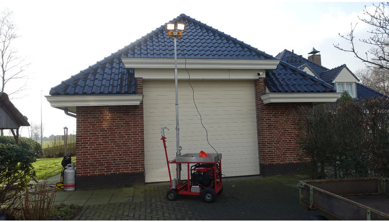 Honda EM4500S aggregaat met lichtmast - ערכת גנרטורים: תמונה 1 Honda EM4500S aggregaat met lichtmast - ערכת גנרטורים: תמונה 1