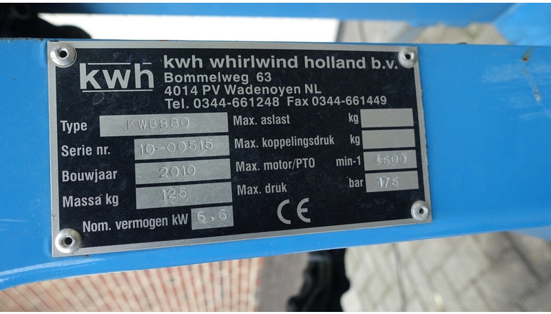 KWH KWBB80 Bladblazer - שתיל גינה: תמונה 5 KWH KWBB80 Bladblazer - שתיל גינה: תמונה 5