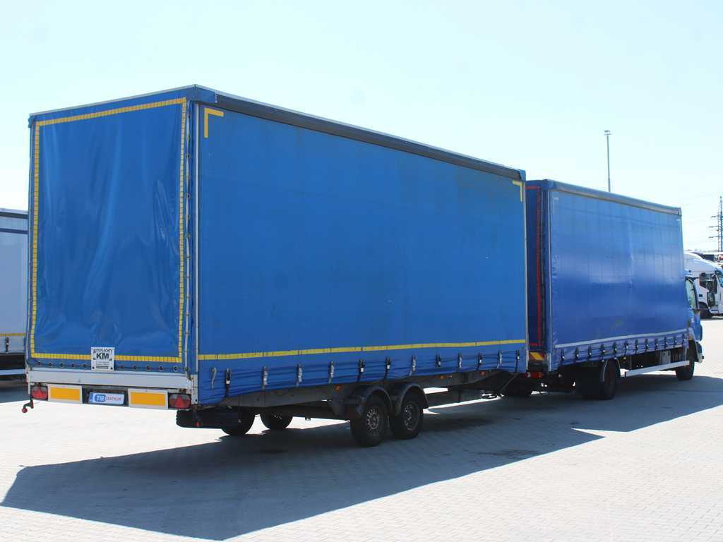 DAF FA LF 45, EURO 5, TYRES 80% + AGADOS TRAILER - משאית וילונות צד: תמונה 4 DAF FA LF 45, EURO 5, TYRES 80% + AGADOS TRAILER - משאית וילונות צד: תמונה 4