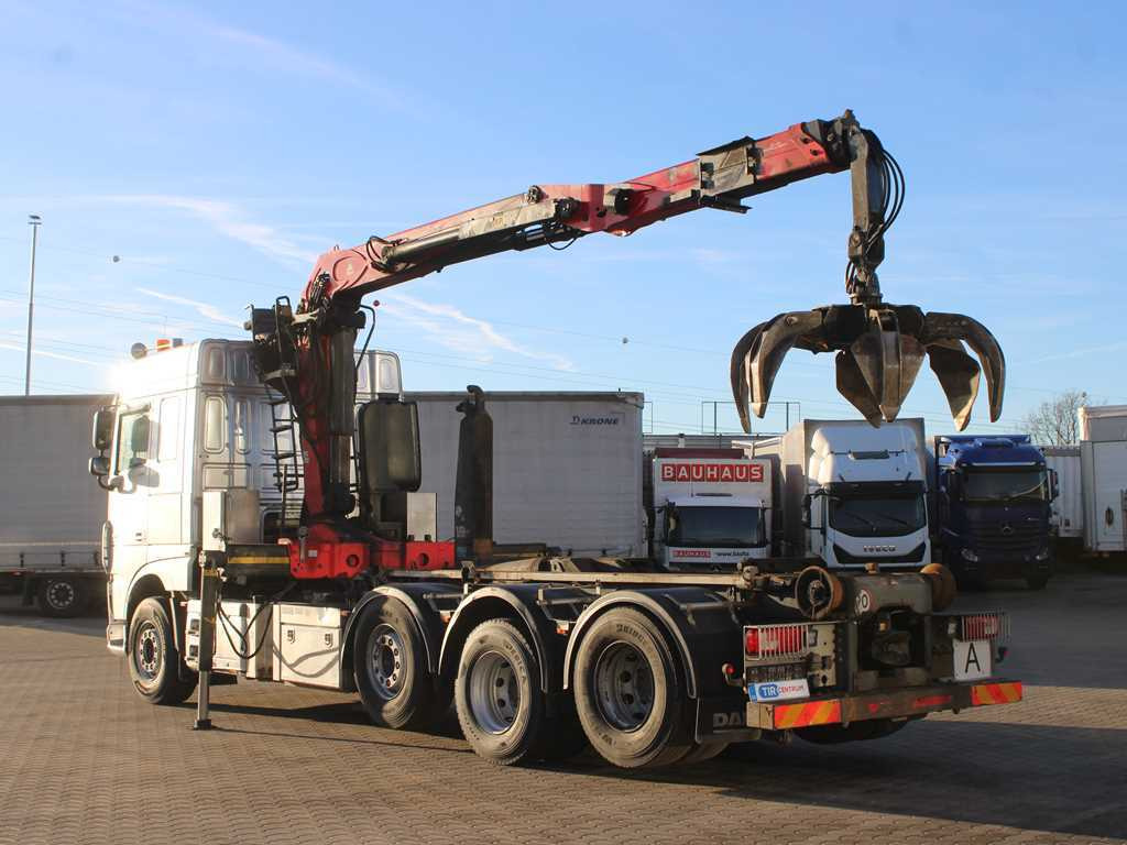 DAF XF 460, EURO 6, 8X2, 2X LIFT AXLE, PALFINGER S260Z96 - משאית הרמת וו, משאית מנוף: תמונה 5 DAF XF 460, EURO 6, 8X2, 2X LIFT AXLE, PALFINGER S260Z96 - משאית הרמת וו, משאית מנוף: תמונה 5