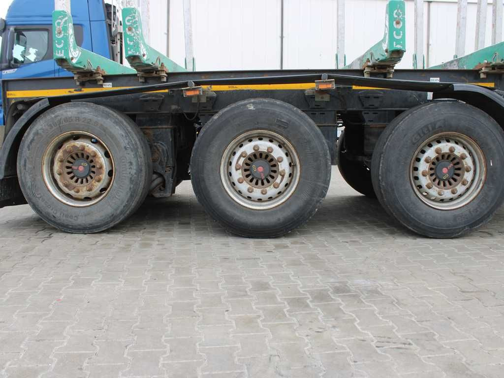 סמיטריילר עץ DOLL H3S-14H9, SAF, 2X LIFTING AXLE, EXPANDABLE: תמונה 9
