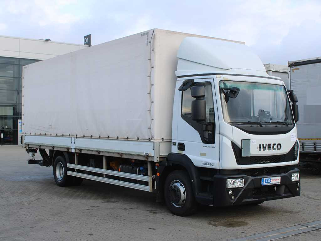 Iveco 140-280E, HYDRAULIC FRONT, SIDE BOARD, EURO 6 - משאית וילונות צד: תמונה 3 Iveco 140-280E, HYDRAULIC FRONT, SIDE BOARD, EURO 6 - משאית וילונות צד: תמונה 3