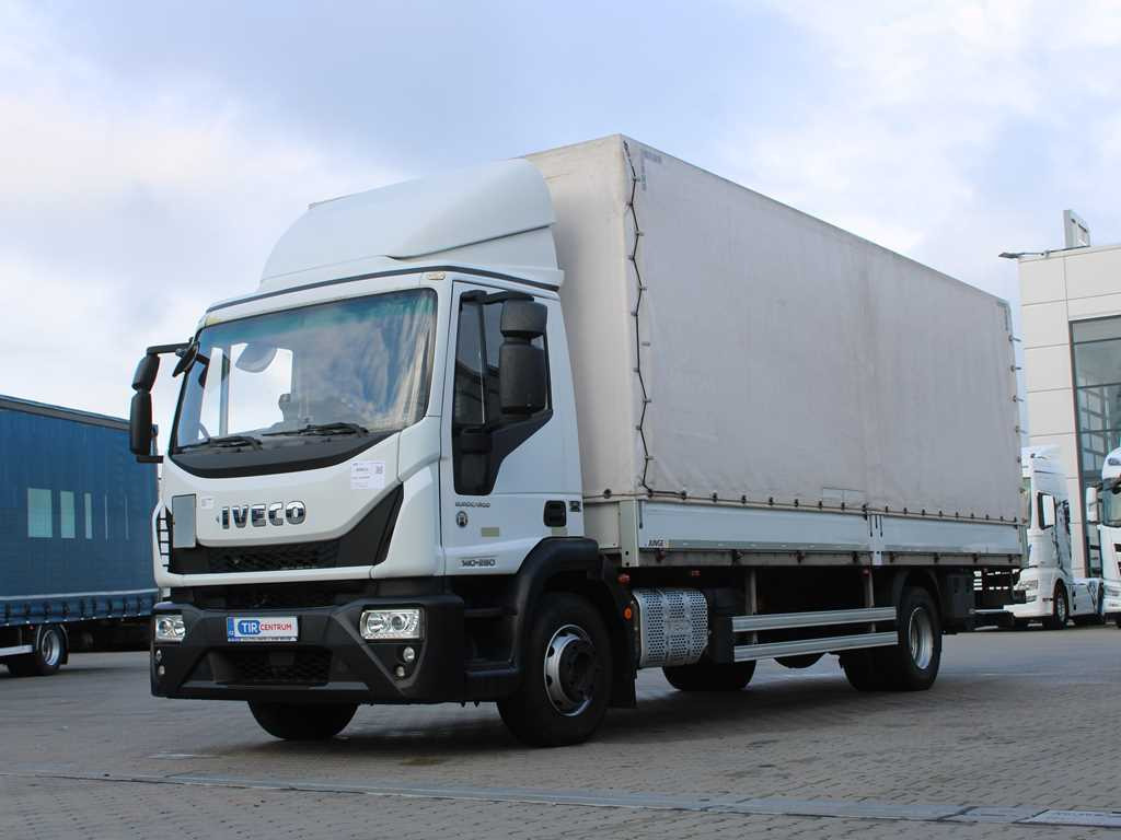 Iveco 140-280E, HYDRAULIC FRONT, SIDE BOARD, EURO 6 - משאית וילונות צד: תמונה 1 Iveco 140-280E, HYDRAULIC FRONT, SIDE BOARD, EURO 6 - משאית וילונות צד: תמונה 1