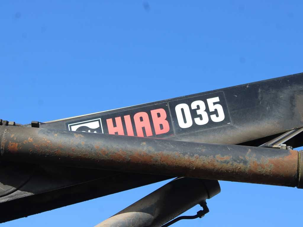 משאית צד נופל/ שטוחה, משאית מנוף Iveco EUROCARGO 100E17, EURO 3, CRANE HIAB 035-2: תמונה 10