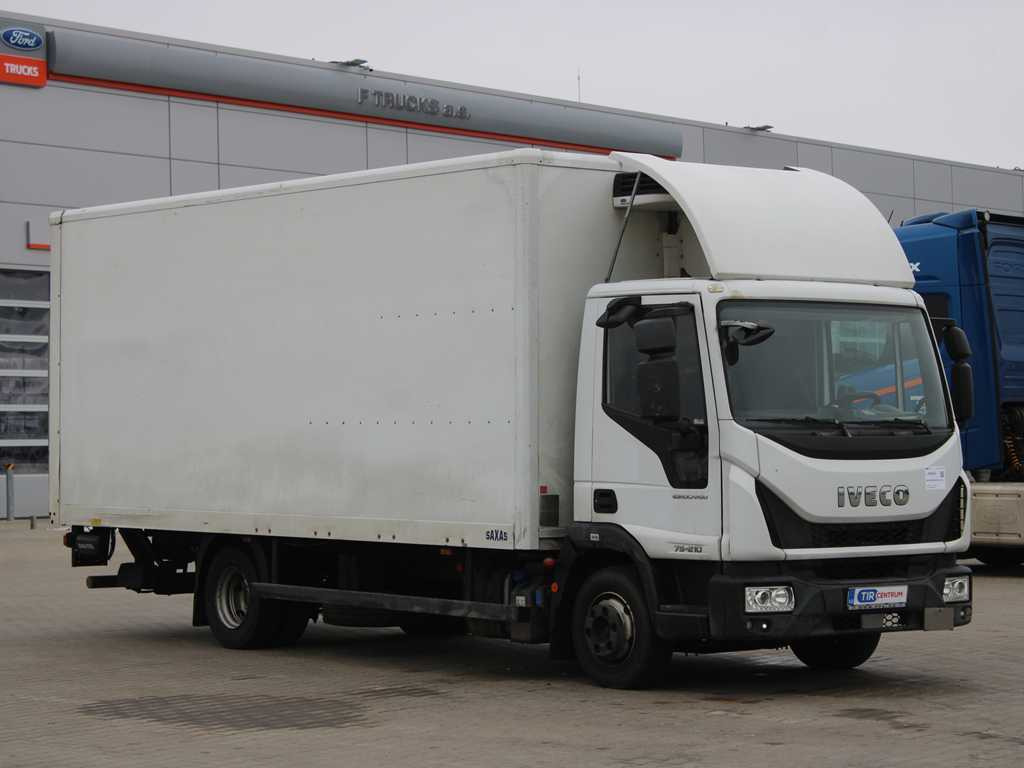 Iveco EUROCARGO 75-210, EURO 6, HYDRAULIC FRONT, CARRIER, TIRE 80% - משאית קירור: תמונה 3 Iveco EUROCARGO 75-210, EURO 6, HYDRAULIC FRONT, CARRIER, TIRE 80% - משאית קירור: תמונה 3