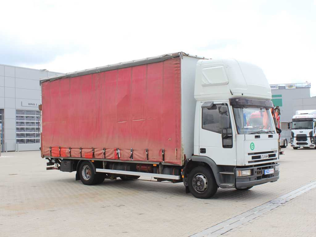 Iveco EUROCARGO ML 120 E, EURO 3, SLEEPING BODY, HYDRAULIC FRONT - משאית וילונות צד: תמונה 3 Iveco EUROCARGO ML 120 E, EURO 3, SLEEPING BODY, HYDRAULIC FRONT - משאית וילונות צד: תמונה 3