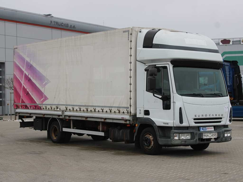 Iveco EUROCARGO ML 75 E 15, EURO 3, SLEEPING CABIN - משאית וילונות צד: תמונה 2 Iveco EUROCARGO ML 75 E 15, EURO 3, SLEEPING CABIN - משאית וילונות צד: תמונה 2