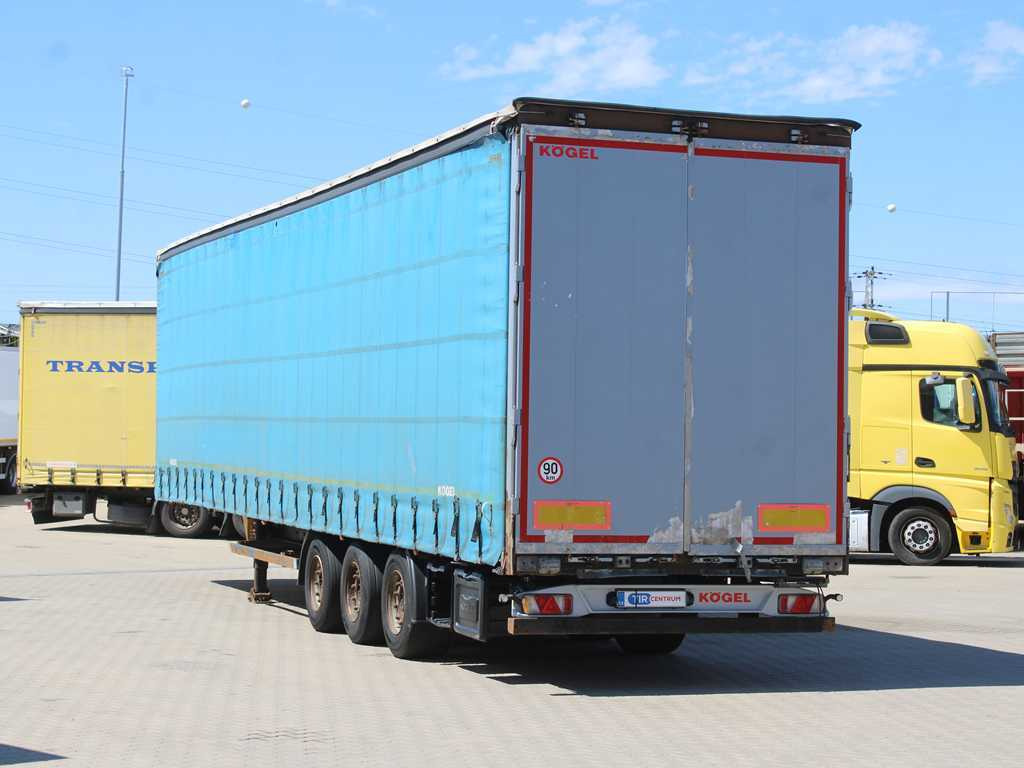 Kögel SN 24, LOWDECK, LIFT AXLE, MULTILOCK, SAF - סמיטריילר עם וילונות צד: תמונה 5 Kögel SN 24, LOWDECK, LIFT AXLE, MULTILOCK, SAF - סמיטריילר עם וילונות צד: תמונה 5