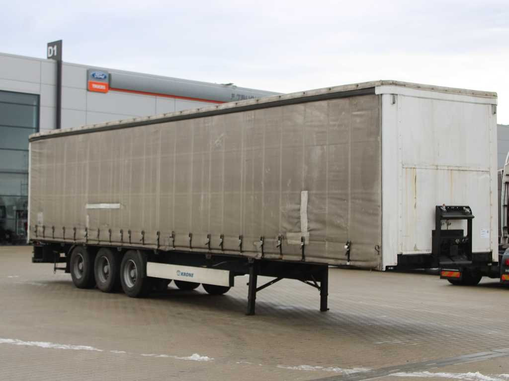 Krone KRONE SDP 27 WKE, LIFTING AXLE - סמיטריילר עם וילונות צד: תמונה 2 Krone KRONE SDP 27 WKE, LIFTING AXLE - סמיטריילר עם וילונות צד: תמונה 2