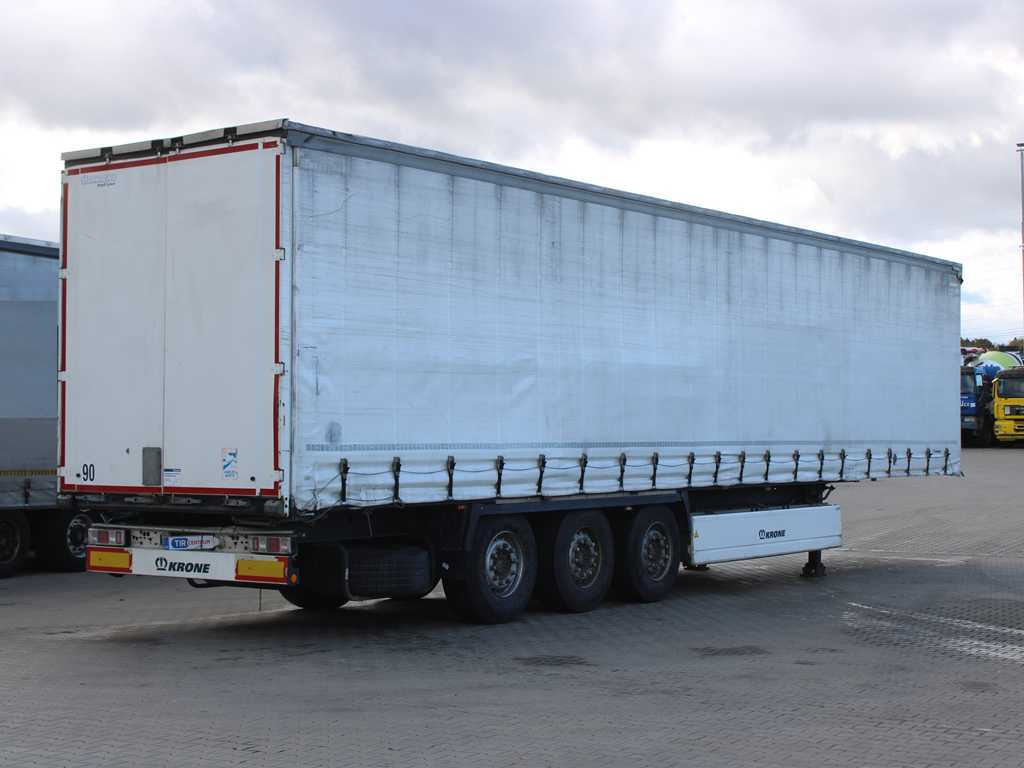 Krone SD, LIFT AXLE, 2X PALLET BASKET, MULTILOCK - סמיטריילר עם וילונות צד: תמונה 4 Krone SD, LIFT AXLE, 2X PALLET BASKET, MULTILOCK - סמיטריילר עם וילונות צד: תמונה 4