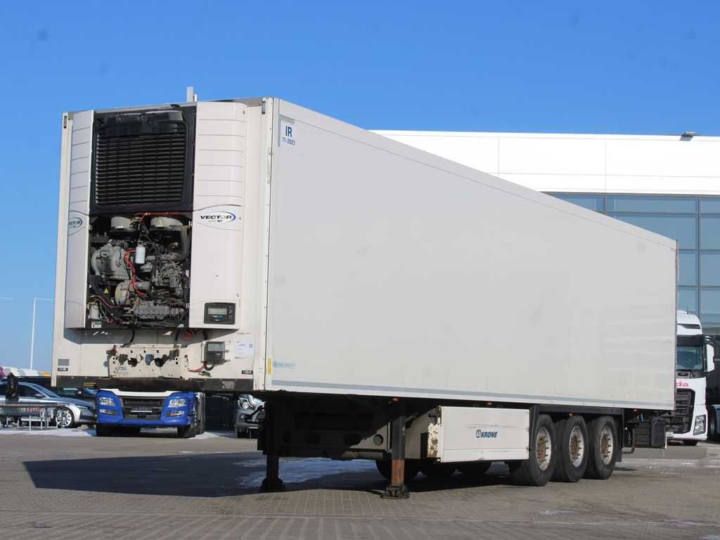 Krone SD,LIFTING AXLE,2X PALLET BASKET,DOUBLE CHAMBER - סמיטריילר עם קירור: תמונה 1 Krone SD,LIFTING AXLE,2X PALLET BASKET,DOUBLE CHAMBER - סמיטריילר עם קירור: תמונה 1
