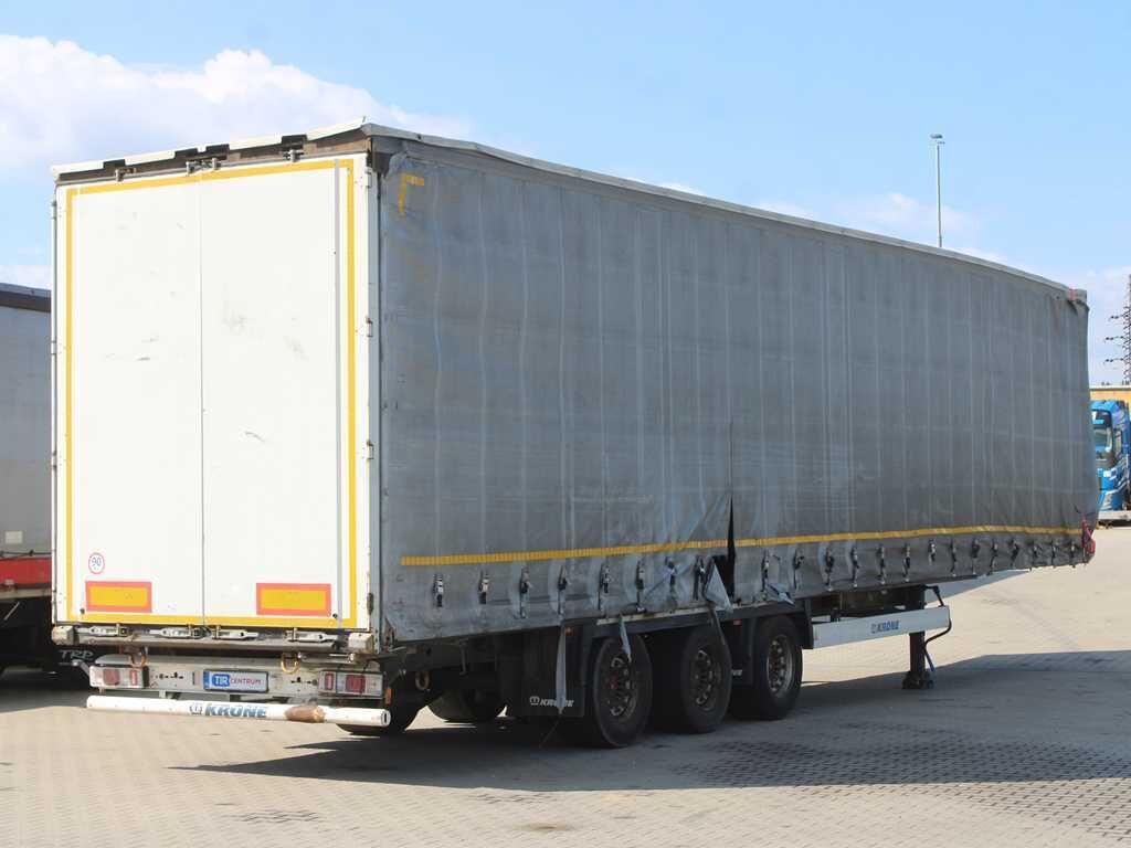 Krone SD, LIFTING AXLE, LOWDECK, LIFTING ROOF, MULTILOCK, SAF - סמיטריילר עם וילונות צד: תמונה 4 Krone SD, LIFTING AXLE, LOWDECK, LIFTING ROOF, MULTILOCK, SAF - סמיטריילר עם וילונות צד: תמונה 4