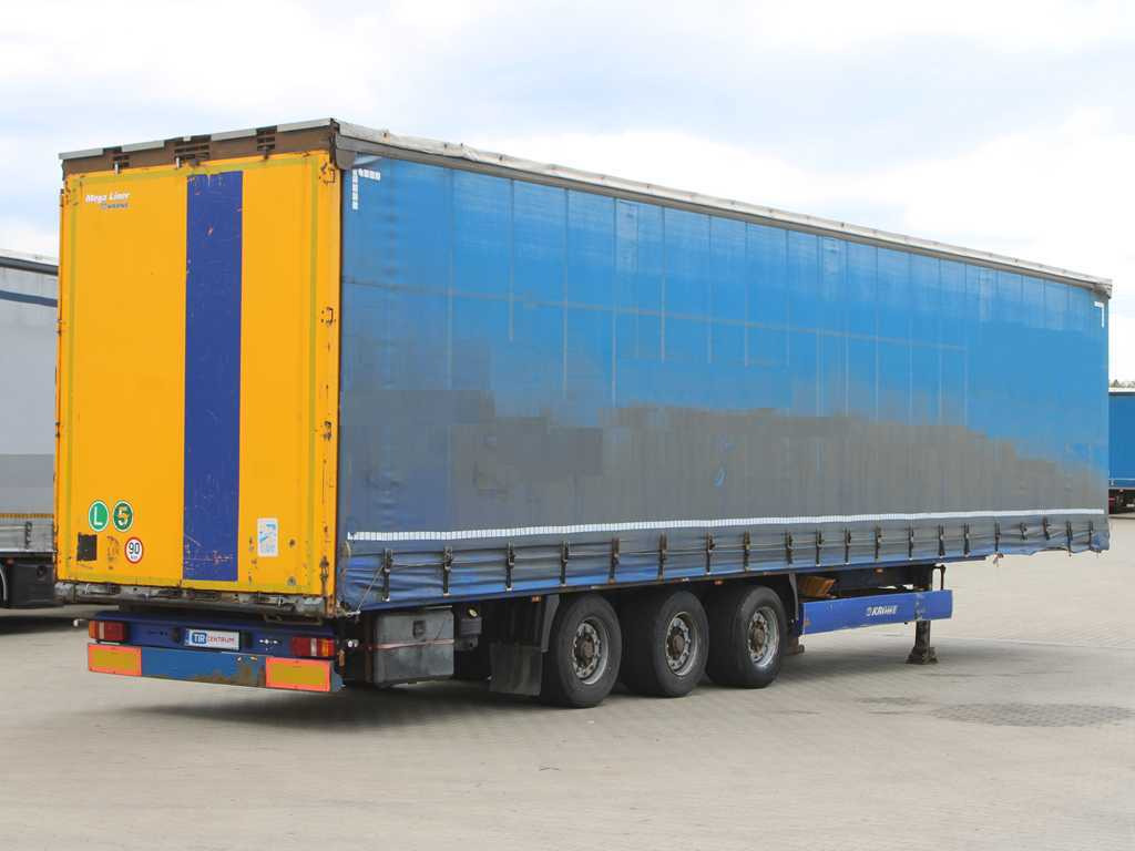 Krone SD, LIFTING AXLE, LOWDECK, LIFTING ROOF - סמיטריילר עם וילונות צד: תמונה 4 Krone SD, LIFTING AXLE, LOWDECK, LIFTING ROOF - סמיטריילר עם וילונות צד: תמונה 4