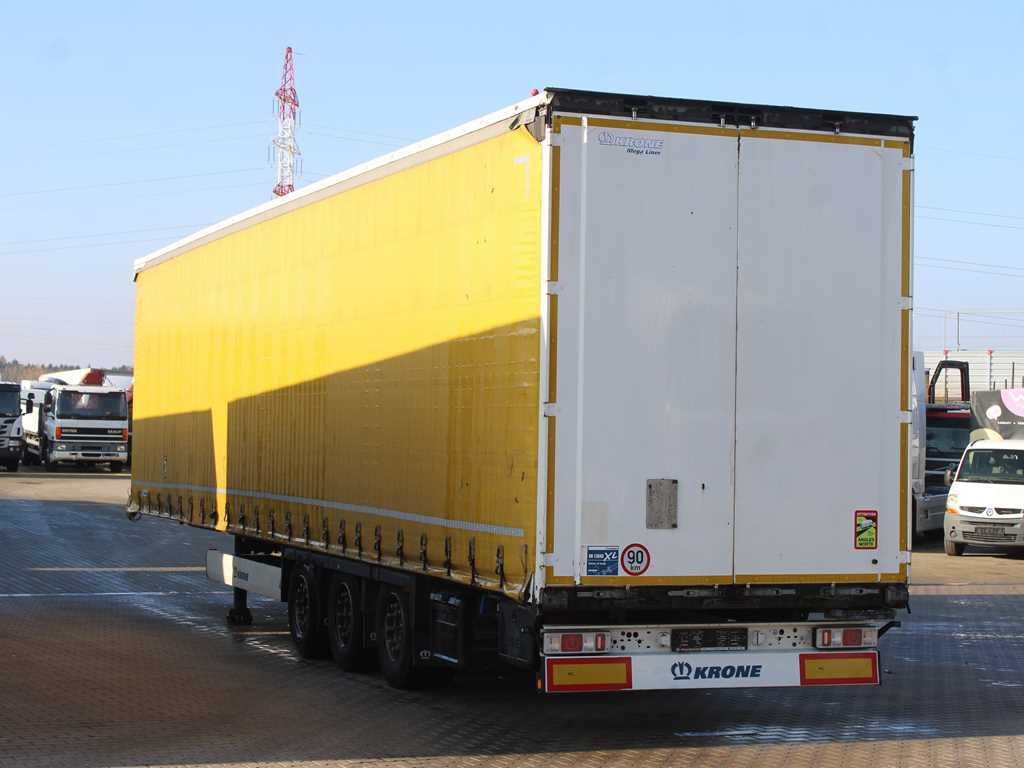 Krone SD, LOWDECK, LIFTING AXLE, LIFTING ROOF, MULTILOCK - סמיטריילר עם וילונות צד: תמונה 5 Krone SD, LOWDECK, LIFTING AXLE, LIFTING ROOF, MULTILOCK - סמיטריילר עם וילונות צד: תמונה 5