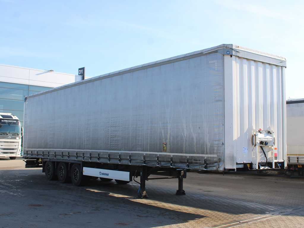 Krone SD, LOWDECK, LIFTING AXLE, MULTILOCK, LIFTING ROOF - סמיטריילר עם וילונות צד: תמונה 3 Krone SD, LOWDECK, LIFTING AXLE, MULTILOCK, LIFTING ROOF - סמיטריילר עם וילונות צד: תמונה 3