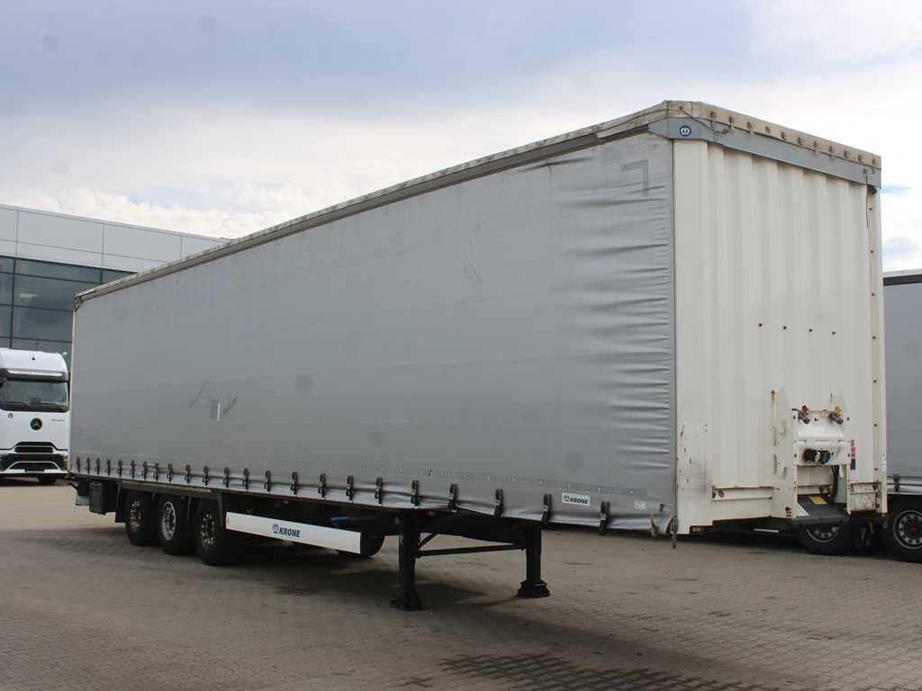Krone SD, LOWDECK, MULTILOCK, LIFTING AXLE, LIFTING ROOF, SAF - סמיטריילר עם וילונות צד: תמונה 3 Krone SD, LOWDECK, MULTILOCK, LIFTING AXLE, LIFTING ROOF, SAF - סמיטריילר עם וילונות צד: תמונה 3