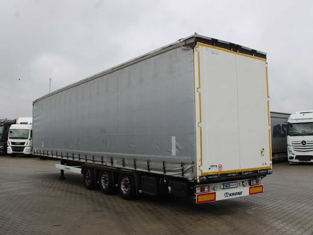 Krone SD, LOWDECK, MULTILOCK, LIFTING AXLE, LIFTING ROOF - סמיטריילר עם וילונות צד: תמונה 5 Krone SD, LOWDECK, MULTILOCK, LIFTING AXLE, LIFTING ROOF - סמיטריילר עם וילונות צד: תמונה 5