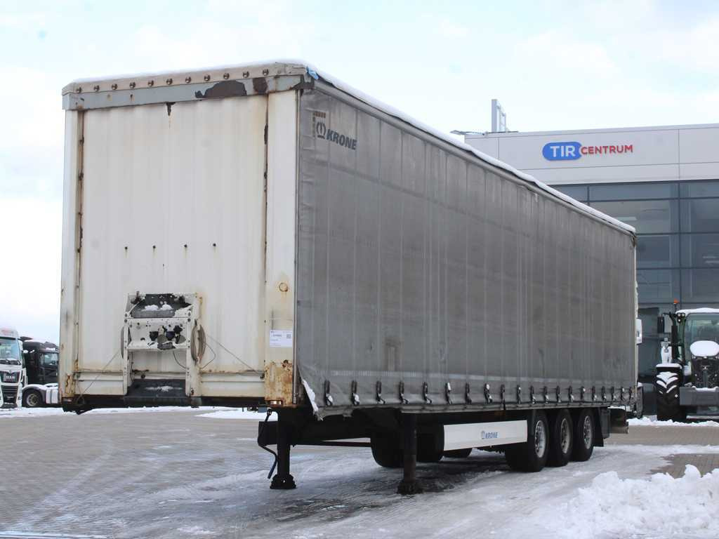 Krone SD, LOWDECK, MULTILOCK, LIFTING AXLE, LIFTING ROOF - סמיטריילר עם וילונות צד: תמונה 1 Krone SD, LOWDECK, MULTILOCK, LIFTING AXLE, LIFTING ROOF - סמיטריילר עם וילונות צד: תמונה 1