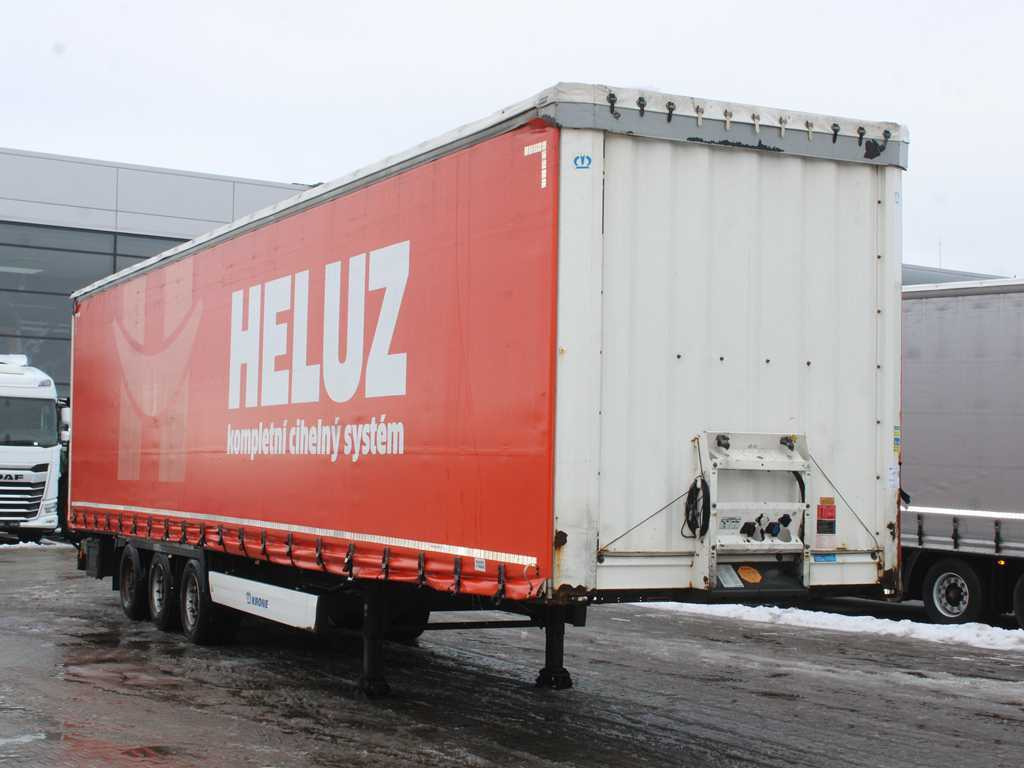 Krone SD, LOWDECK, MULTILOCK, LIFTING AXLE, LIFTING ROOF - סמיטריילר עם וילונות צד: תמונה 3 Krone SD, LOWDECK, MULTILOCK, LIFTING AXLE, LIFTING ROOF - סמיטריילר עם וילונות צד: תמונה 3